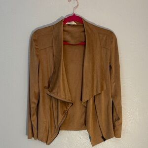 NWOT Kingston Women's Brown Draped Blazer